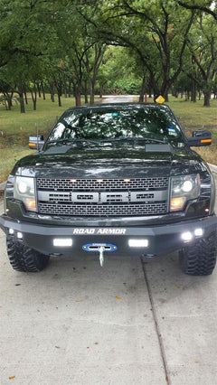 10-14 Ford F-150 SVT Raptor Bumper - Front - Body from Black Patch Performance