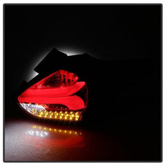 15 - 17 Ford Focus (Hatchback) Tail Light Set - Black Patch Performance - SPYD5085726