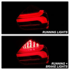 15 - 17 Ford Focus (Hatchback) Tail Light Set - Black Patch Performance - SPYD5085726