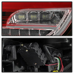 15 - 17 Ford Focus (Hatchback) Tail Light Set - Black Patch Performance - SPYD5085726