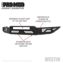 15 - 20 Chevrolet Colorado Bumper - Front - Black Patch Performance - WEST5841055