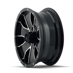 15x6 TRAILER WHEELS 14 5x4.5 Offset (0) Center Bore (83.82) Style #14 | 14 - 5665B - Black Patch Performance - TRAI145665B