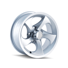 15x6 TRAILER WHEELS 16 6x5.5 Offset (0) Center Bore (108) Style #16 | 16 - 5683S - Black Patch Performance - TRAI165683S