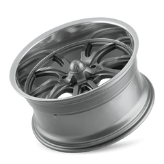 15x8 RIDLER 650 5x5 Offset (0) Center Bore (83.82) Style #650 | 650 - 5873G - Black Patch Performance - RIDL6505873G