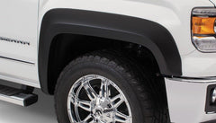 16 - 18 GMC Sierra 1500 Fender Flare - Front and Rear - Black Patch Performance - BUSH4097502
