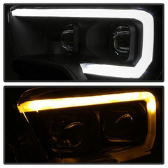 16 - 18 Toyota Tacoma Headlight Set - Black Patch Performance - SPYD9042997