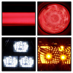 16 - 19 Honda Civic (Hatchback) Tail Light Set - Black Patch Performance - SPYD5088819