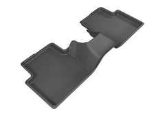 16 - 21 Mazda CX - 3 Floor Mat Set - Rear - Black Patch Performance - 3DMAL1MZ05121509