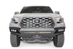 16 - 22 Toyota Tacoma Bumper - Front - Black Patch Performance - FABFTB16011