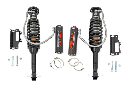 Rough Country Adjustable Vertex Coilovers - 689045 - Suspension Shock Absorber from Black Patch Performance