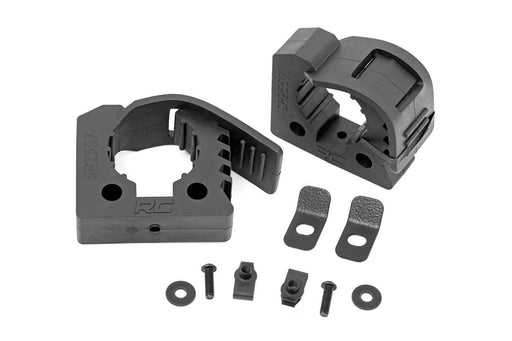 Rough Country Rubber Molle Panel Clamp Kit - 99071 - Truck Bed Rack from Black Patch Performance