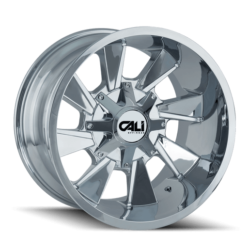 20x10 CALI OFF-ROAD DISTORTED 8x180 Offset (-19) Center Bore (124.1) Style #9106 | 9106-2178C - CALI OFF-ROAD - Wheel