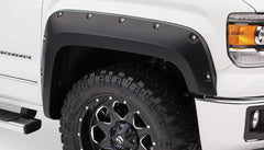 1619 SIERRA 1500 POCKET STYLE FENDER FLARESET OF 4 - Black Patch Performance - BUSH4097402