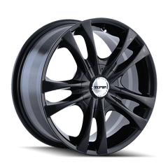 16x7 TOUREN TR22 5x105 5x4.5 Offset (40) Center Bore (72.62) Style #3222 | 3222 - 6727B - Black Patch Performance - TOUR32226727B