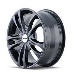 16x7 TOUREN TR22 5x105 5x4.5 Offset (40) Center Bore (72.62) Style #3222 | 3222 - 6727B - Black Patch Performance - TOUR32226727B