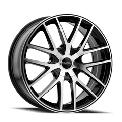 16x7 TOUREN TR60 4x4.25 5x4.25 Offset (42) Center Bore (72.62) Style #3260 | 3260 - 6720B - Black Patch Performance - TOUR32606720B