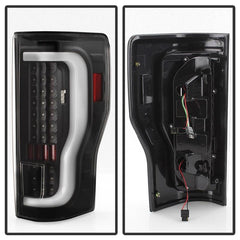 17 - 18 Ford F - 250 Super Duty Tail Light Set - Black Patch Performance - SPYD9041600