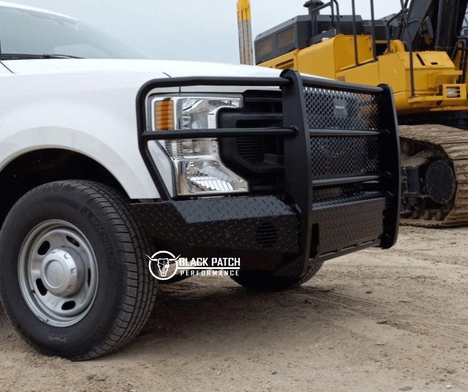 17 22 Ford F250 F350 Trail FX Front Diamond Plate Bumper Black Patch Performance