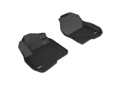 17 - 22 Honda CR - V Floor Mat Set - Front - Black Patch Performance - 3DMAL1HD08611509