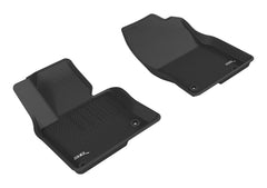 17 - 22 Mazda CX - 5 Floor Mat Set - Front - Black Patch Performance - 3DMAL1MZ05811509