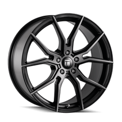 17x7.5 TOUREN TF01 5x100 Offset (40) Center Bore (56.1) Style #3501 | 3501 - 7744TM40 - Black Patch Performance - TOUR35017744TM40
