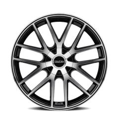 17x7.5 TOUREN TR60 4x4.25 5x4.25 Offset (42) Center Bore (72.62) Style #3260 | 3260 - 7720B - Black Patch Performance - TOUR32607720B