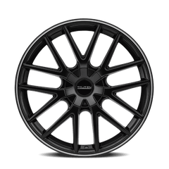 17x7.5 TOUREN TR60 5x105 5x4.5 Offset (42) Center Bore (72.62) Style #3260 | 3260 - 7727FMB - Black Patch Performance - TOUR32607727FMB