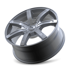 17x7.5 TOUREN TR65 5x4.5 5x5 Offset (40) Center Bore (72.62) Style #3265 | 3265 - 7756S - Black Patch Performance - TOUR32657756S