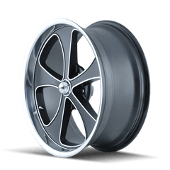 17x7 RIDLER 645 5x5 Offset (0) Center Bore (83.82) Style #645 | 645 - 7773MBP - Black Patch Performance - RIDL6457773MBP