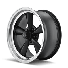 17x7 RIDLER 675 5x4.75 Offset (0) Center Bore (83.82) Style #675 | 675 - 7761MB - Black Patch Performance - RIDL6757761MB