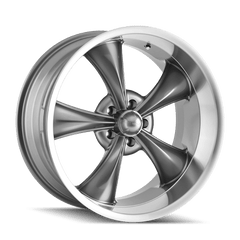 17x7 RIDLER 695 5x4.5 Offset (0) Center Bore (83.82) Style #695 | 695 - 7765G - Black Patch Performance - RIDL6957765G