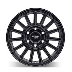 17x8.5 DIRTY LIFE JOURNEY 6x135 Offset (0) Center Bore (87.1) Style #9316 | 9316 - 7836MB - Black Patch Performance - DIRT93167836MB