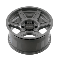 17x8.5 TUFFSTUFF ASCENT 6x5.5 Offset (0) Center Bore (106) Style #TS01 | TS01 - 7883AG - Black Patch Performance - TUFFTS017883AG