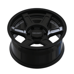 17x8.5 TUFFSTUFF ASCENT 6x5.5 Offset (0) Center Bore (106) Style #TS01 | TS01 - 7883GB - Black Patch Performance - TUFFTS017883GB