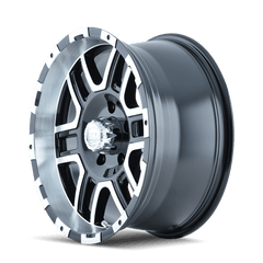 17x8 ION 179 6x5 Offset (10) Center Bore (78.3) Style #179 | 179 - 7882B - Black Patch Performance - ION1797882B