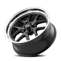 17x8 RIDLER 610 5x4.75 Offset (0) Center Bore (83.82) Style #610 | 610 - 7861MB - Black Patch Performance - RIDL6107861MB