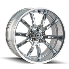 17x8 RIDLER 650 5x5 Offset (0) Center Bore (83.82) Style #650 | 650 - 7873C - Black Patch Performance - RIDL6507873C