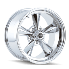 17x8 RIDLER 675 5x4.75 Offset (0) Center Bore (83.82) Style #675 | 675 - 7861C - Black Patch Performance - RIDL6757861C