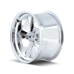 17x8 RIDLER 675 5x4.75 Offset (0) Center Bore (83.82) Style #675 | 675 - 7861C - Black Patch Performance - RIDL6757861C
