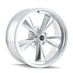 17x8 RIDLER 675 5x4.75 Offset (0) Center Bore (83.82) Style #675 | 675 - 7861P - Black Patch Performance - RIDL6757861P