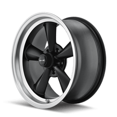 17x9.5 RIDLER 675 5x4.75 Offset ( - 5) Center Bore (83.82) Style #675 | 675 - 7961MB - Black Patch Performance - RIDL6757961MB