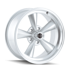 17x9.5 RIDLER 675 5x4.75 Offset ( - 5) Center Bore (83.82) Style #675 | 675 - 7961S - Black Patch Performance - RIDL6757961S
