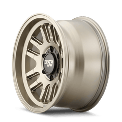 17x9 DIRTY LIFE CANYON 5x5.5 Offset (0) Center Bore (108.1) Style #9310 | 9310 - 7985MGD0 - Black Patch Performance - DIRT93107985MGD0