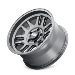 17x9 DIRTY LIFE CANYON 5x5 Offset ( - 12) Center Bore (71.5) Style #9310 | 9310 - 7973MGT12 - Black Patch Performance - DIRT93107973MGT12