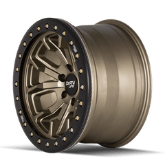 17x9 DIRTY LIFE DT - 1 5x5 Offset ( - 12) Center Bore (78.1) Style #9303 | 9303 - 7973MGD12 - Black Patch Performance - DIRT93037973MGD12