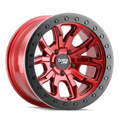 17x9 DIRTY LIFE DT - 1 5x5 Offset ( - 38) Center Bore (78.1) Style #9303 | 9303 - 7973R38 - Black Patch Performance - DIRT93037973R38