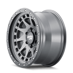 17x9 DIRTY LIFE ENIGMA PRO 5x5 Offset ( - 38) Center Bore (71.5) Style #9311 | 9311 - 7973MGT38 - Black Patch Performance - DIRT93117973MGT38