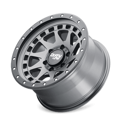 17x9 DIRTY LIFE ENIGMA PRO 5x5 Offset ( - 38) Center Bore (71.5) Style #9311 | 9311 - 7973MGT38 - Black Patch Performance - DIRT93117973MGT38