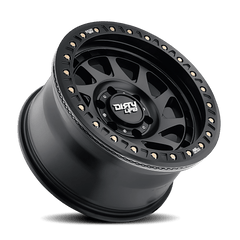 17x9 DIRTY LIFE ENIGMA RACE 5x5 Offset ( - 12) Center Bore (78.1) Style #9313 | 9313 - 7973MB12 - Black Patch Performance - DIRT93137973MB12