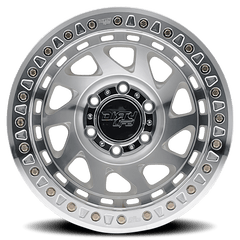 17x9 DIRTY LIFE ENIGMA RACE 5x5 Offset ( - 38) Center Bore (78.1) Style #9313 | 9313 - 7973M38 - Black Patch Performance - DIRT93137973M38